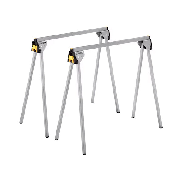 Paire de chevalets métalliques ESSENTIELS - Lot de 2 supports pliables - Stanley - STST81337-1 Paire de chevalets métalliques ESSENTIELS - Lot de 2 supports pliables - Stanley - STST81337-1